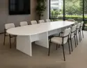 Platinum Range D Ended Shaped Conference Tables 25mm Top